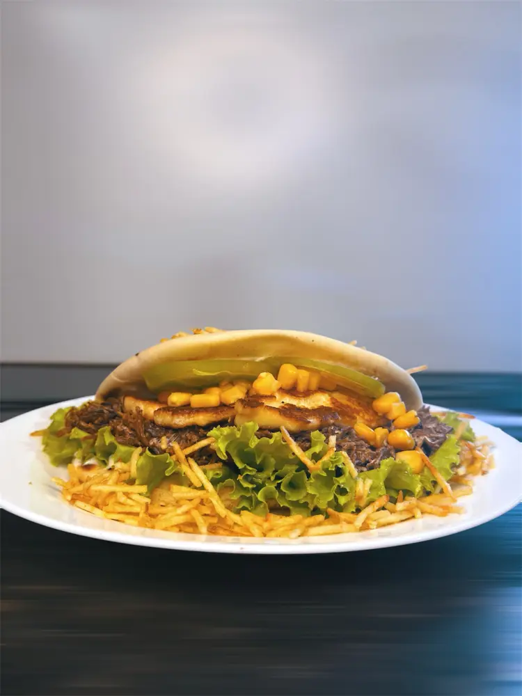 Sanduiche Árabe Carne de sol