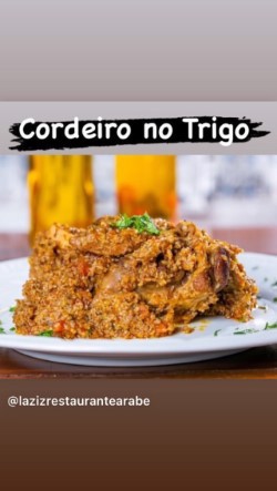 Cordeiro com Trigo