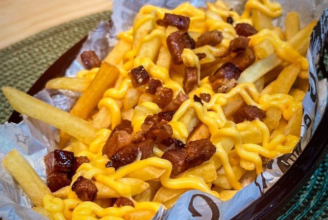 BATATA BACON E CHEDDAR