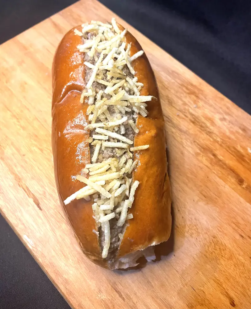 HOT DOG CARNE DE SOL NA NATA