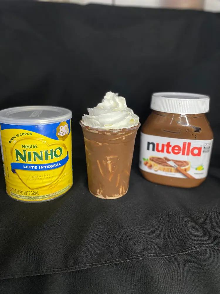Milk shake Ninho com nutella