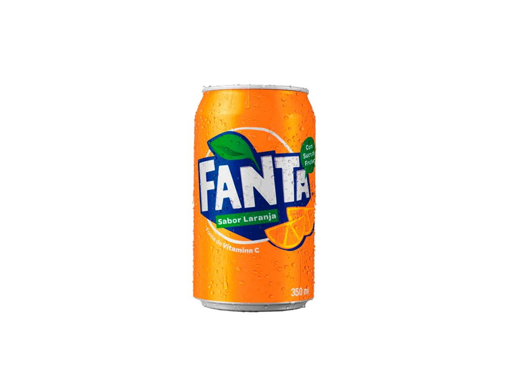 Fanta Laranja Lata 350ml