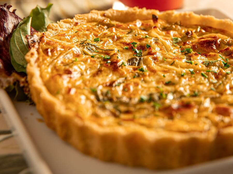 QUICHE QUATRO QUEIJOS