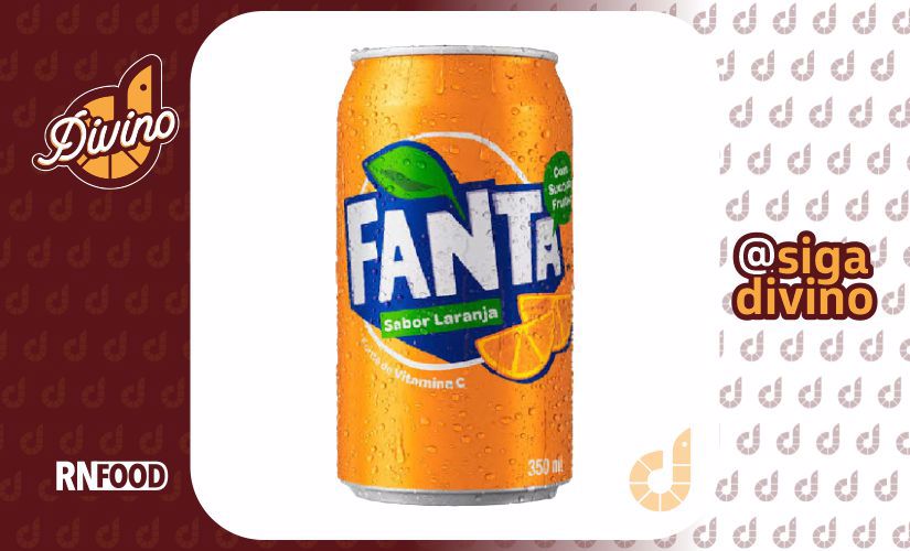 Fanta Laranja - Lata