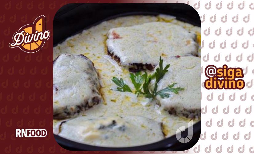 Filé ao Molho Gorgonzola