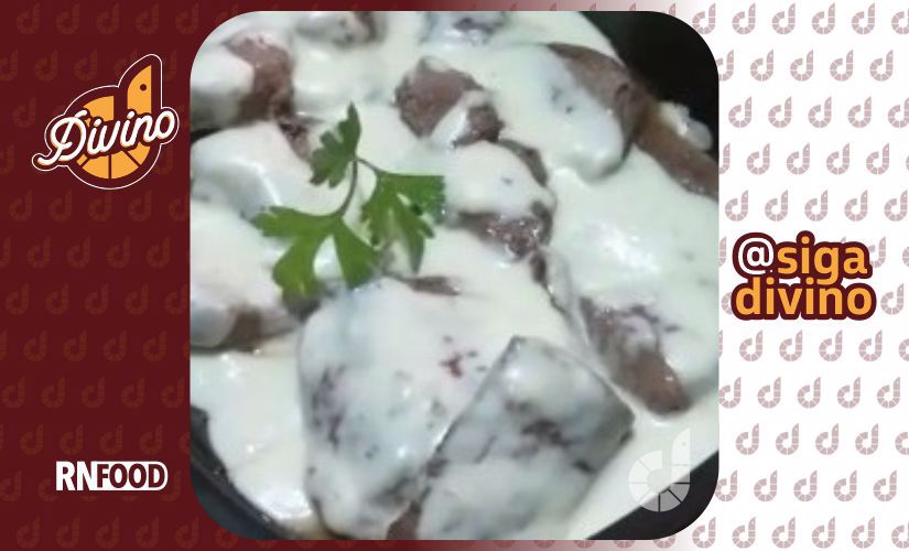 Petisco/Escalope ao molho gorgonzola 300g