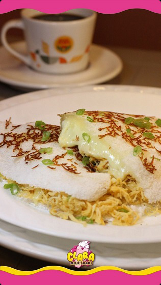 Tapioca Frango e Mussarela