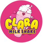 logo Clara Milk Shake Cidade das Flores