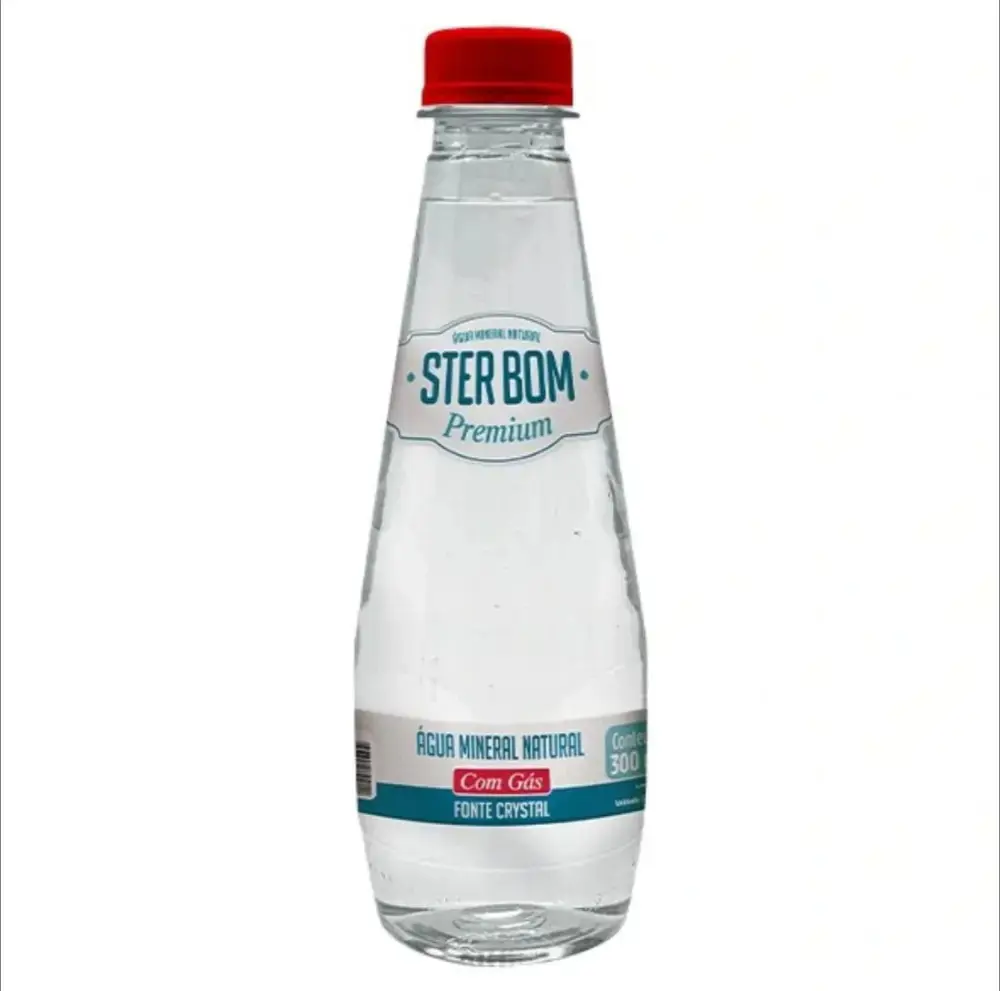 Água Mineral com gás 300 ml