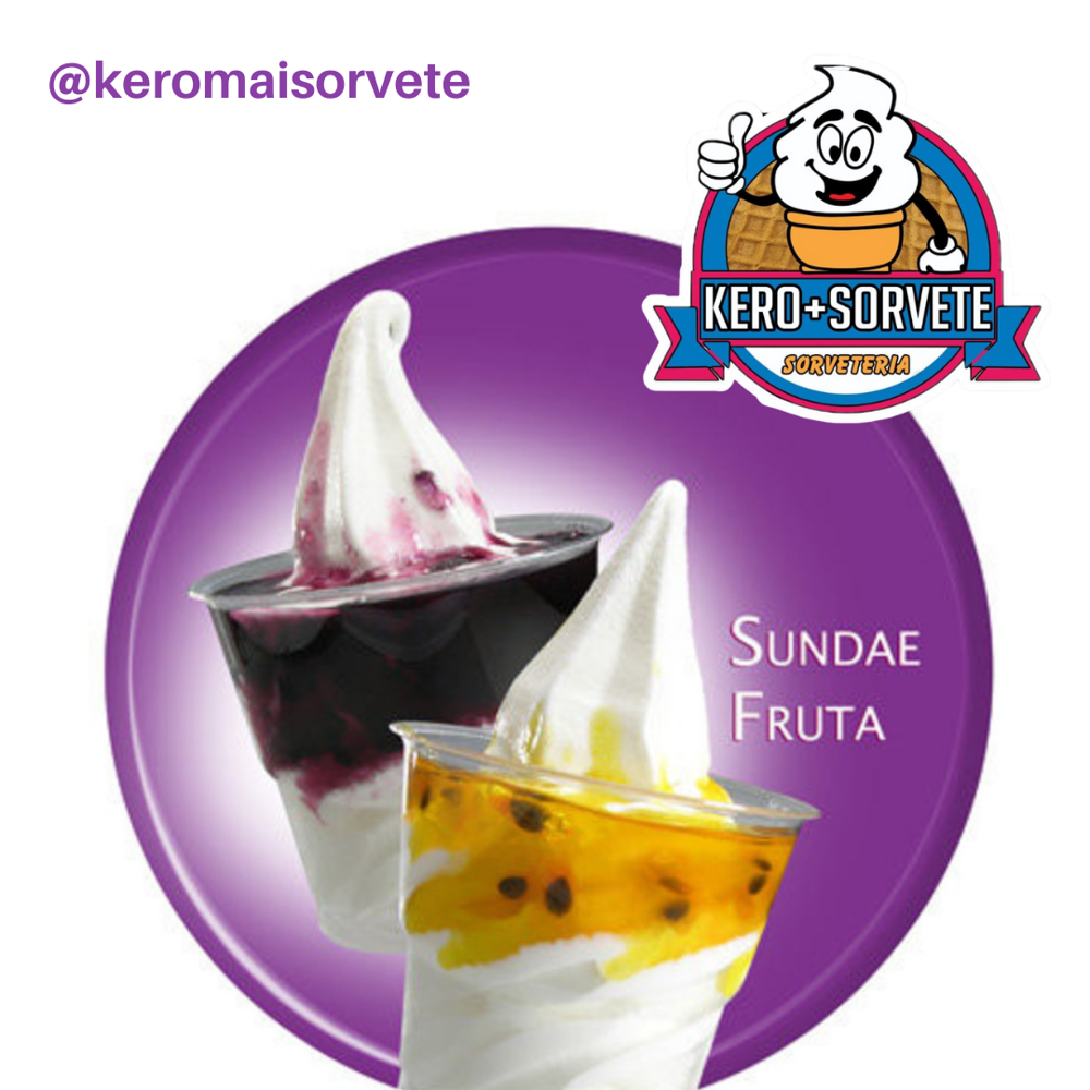 ESCOLHA SEU SUNDAE (FRUTAS)