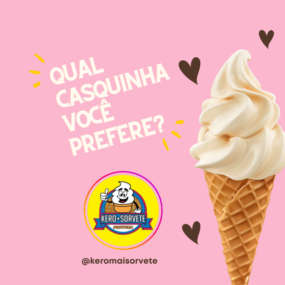 SORVETE CASQUINHA
