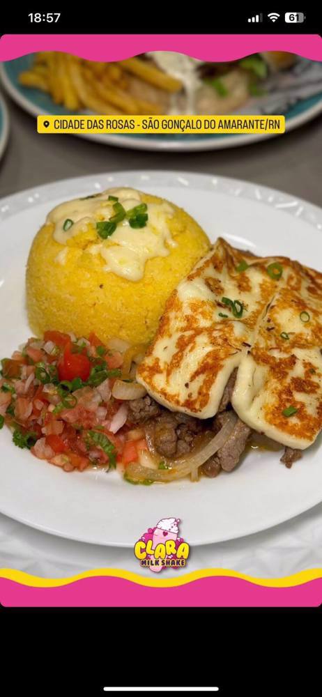 Cuscuz Carne de Sol e Coalho