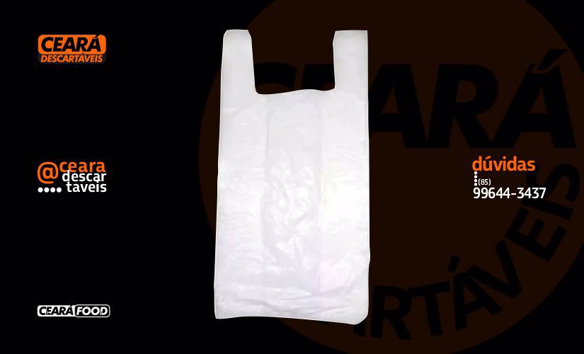 Sacola Branca 29x44 Fina P (Milheiro)