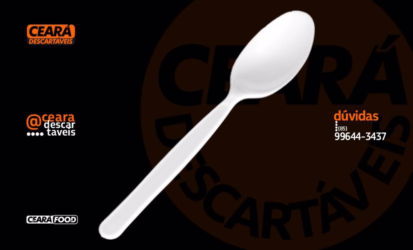 Colher Refeição Branca