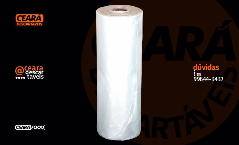 Saco Bobina Picotada 20x60 - 400 unidades