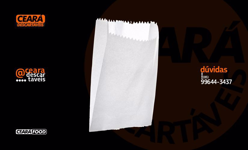 Saco Branco Viagem 2 40x25