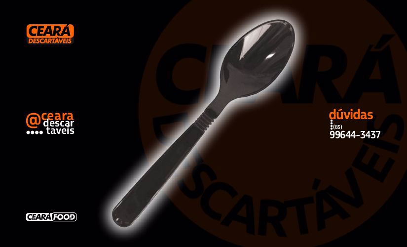Colher Reforçada Preta