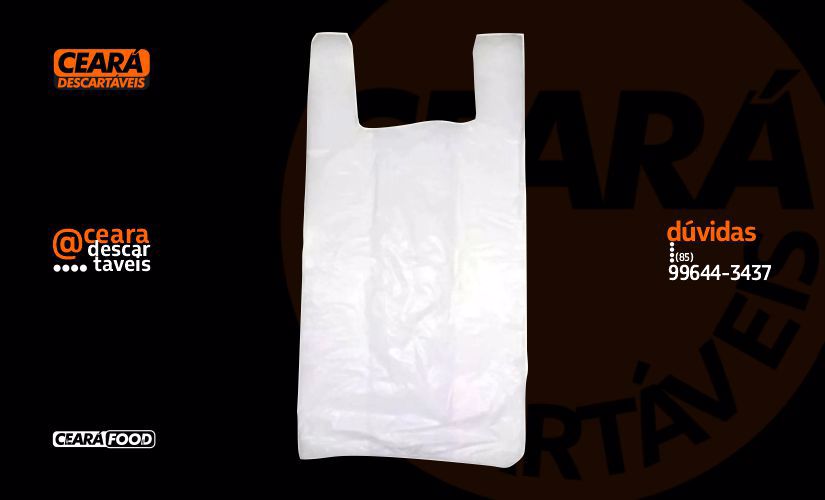 Sacola Branca 37x47 Fina M (Milheiro)