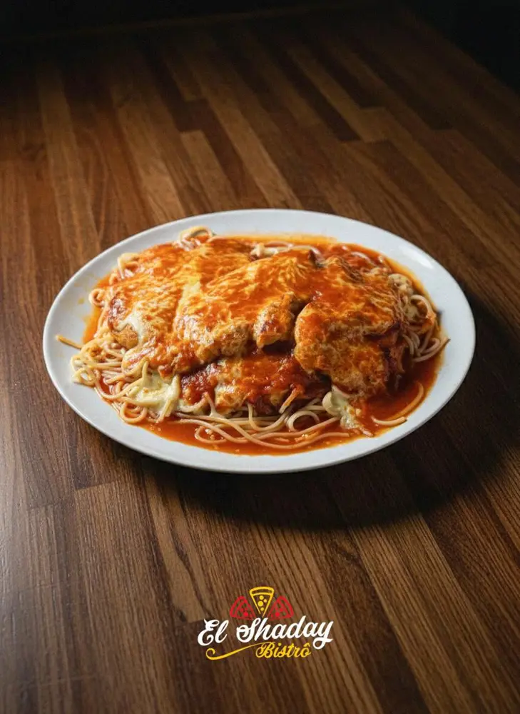 Filé a parmegiana frango