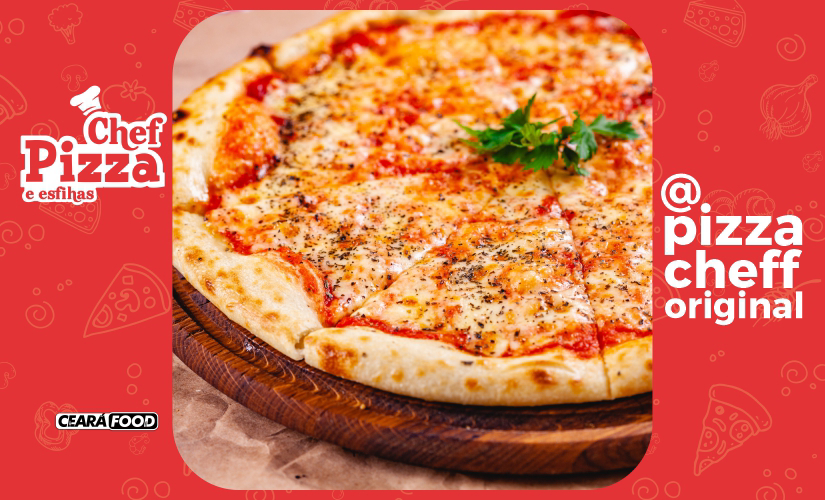 Pizza de Alho Crocante