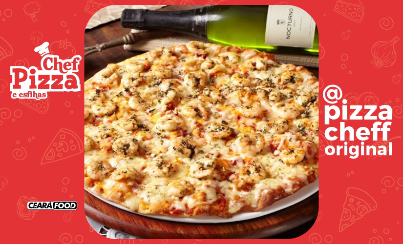 Pizza de Camarao