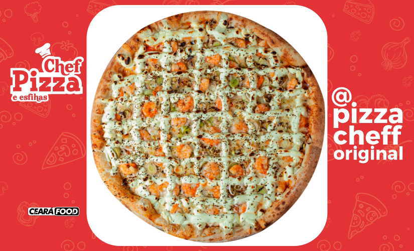 Pizza de Camarao Supremo