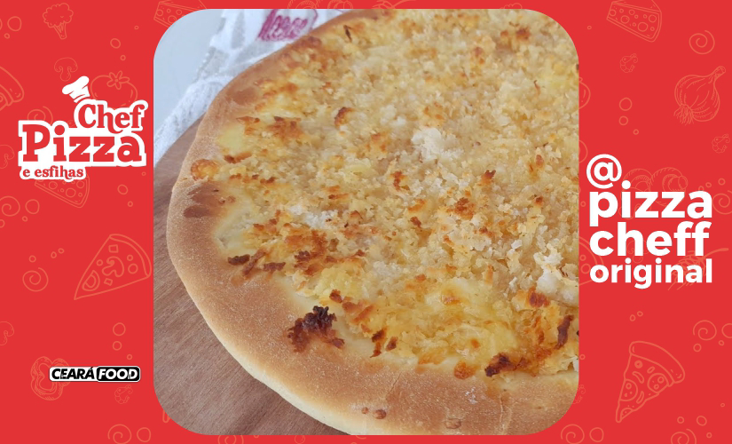 Pizza de Rapadura com coco
