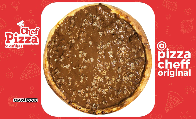 Pizza de Kit Kat