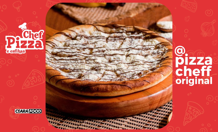 Pizza de Ninho com Nutella