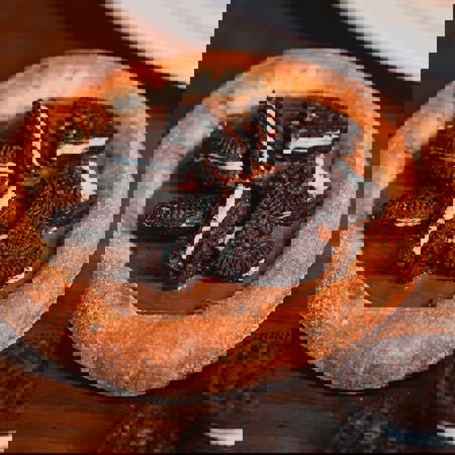 Esfiha de Oreo