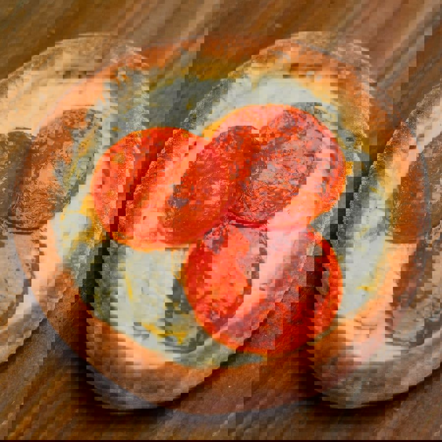 Esfiha de Pepperoni