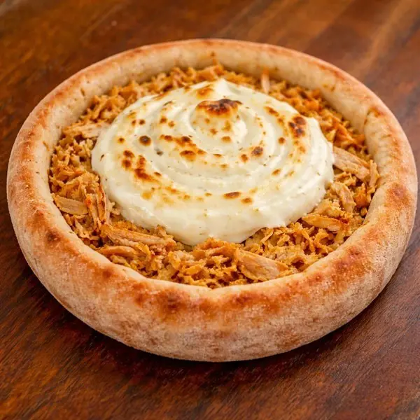 Esfiha de Frango com Cream Chesse