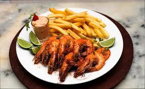 CAMARÃO COM FRITAS